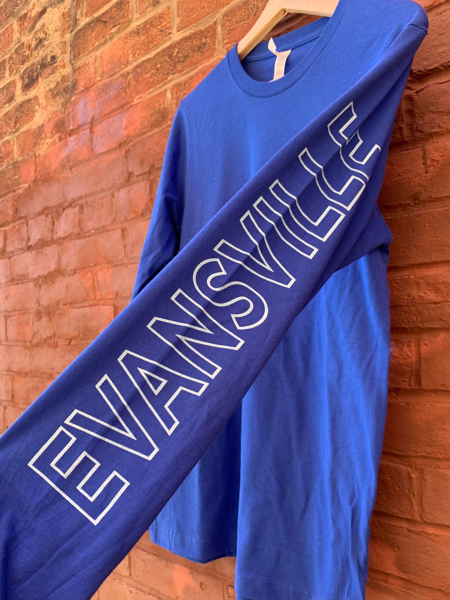 Blue Long Sleeve T-shirt