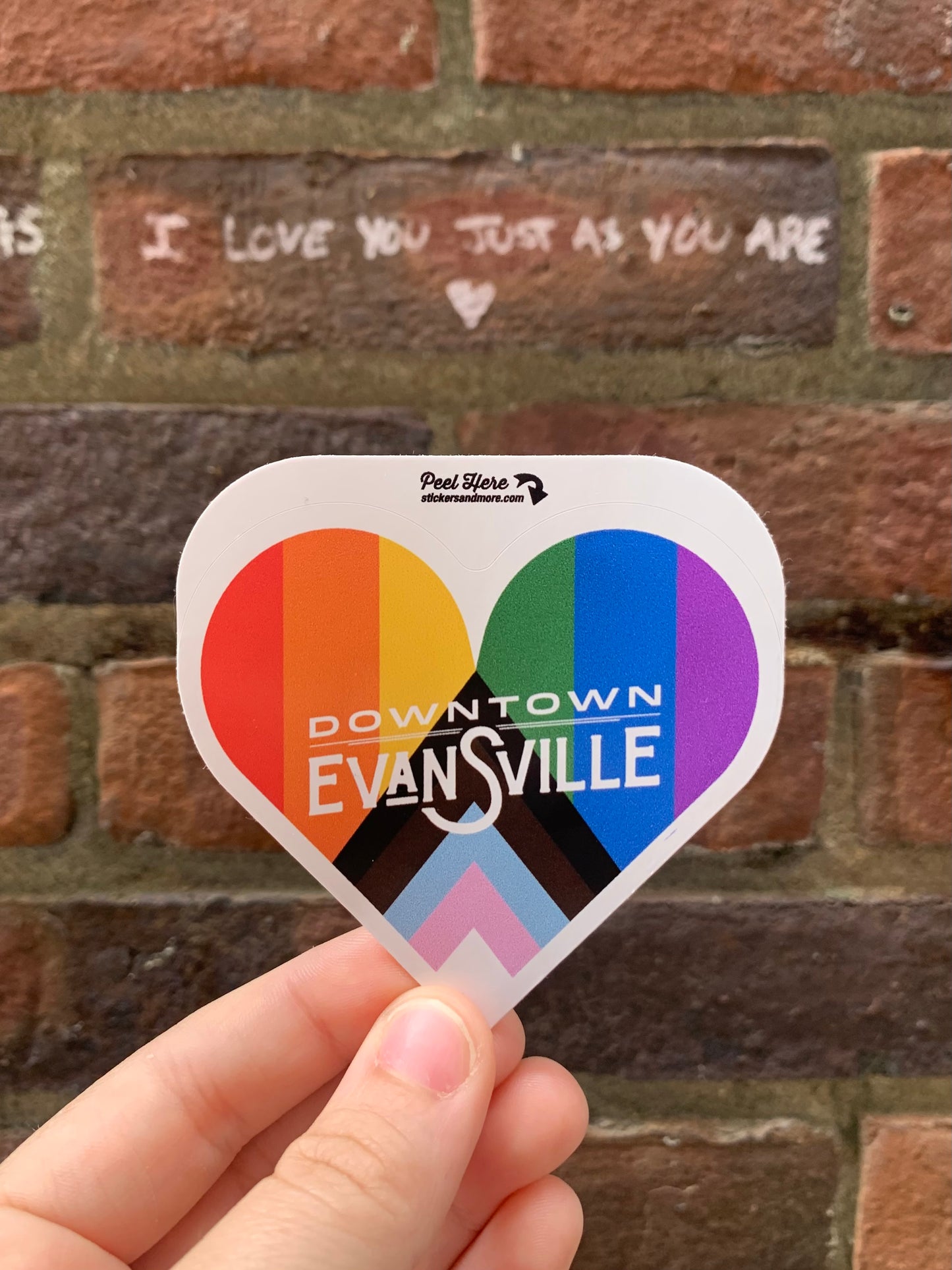 Pride Heart Sticker