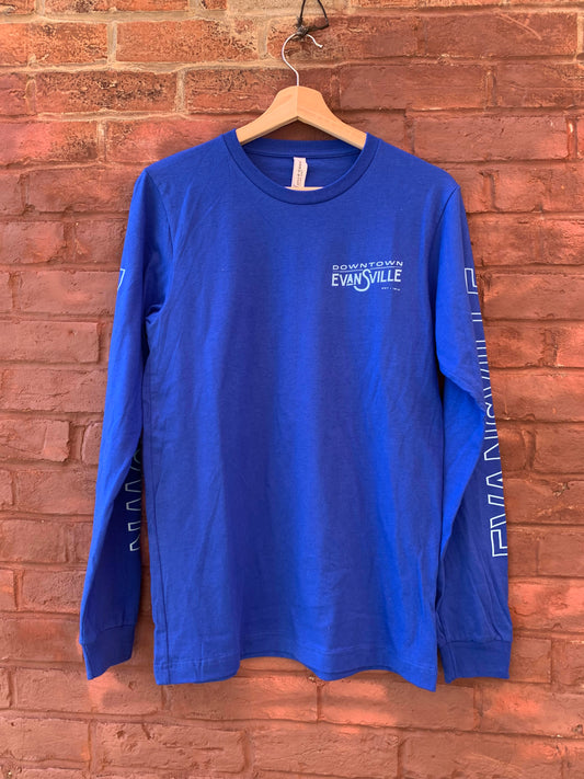 Blue Long Sleeve T-shirt